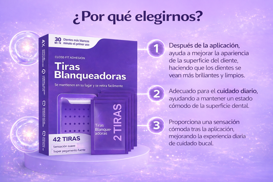 Tiras Blanqueadoras Dentales