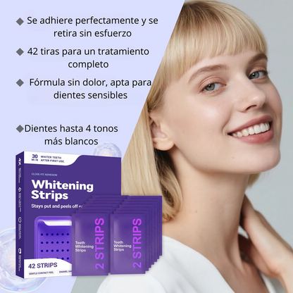 Tiras Blanqueadoras Dentales